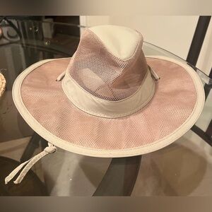 Dorfman Pacific Co. DPC Authentic Mesh Outdoor Safari style Hat w Sz S Tan